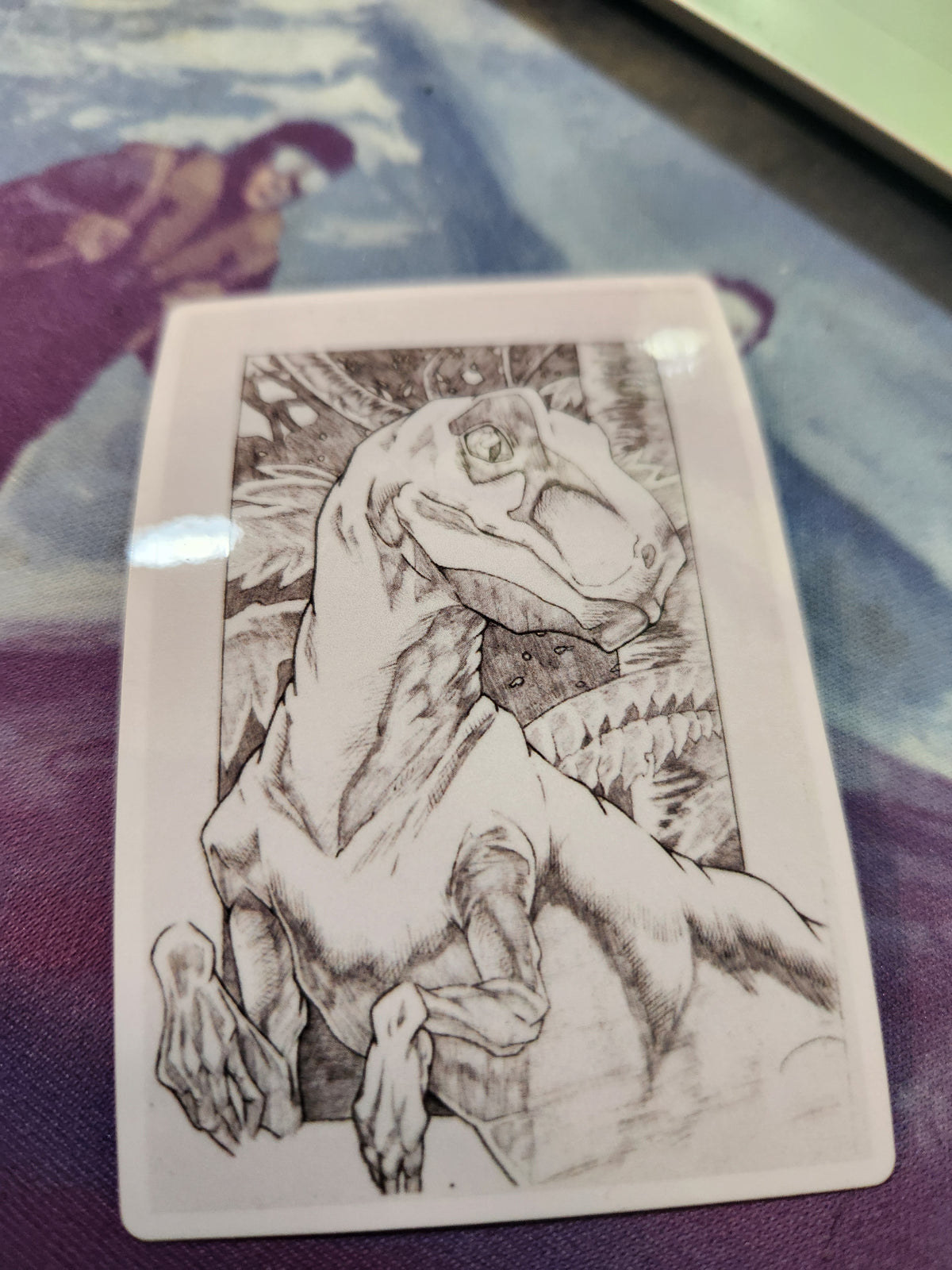 "Clever Girl" Sticker