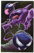 Gastly and Haunter Pokemon Sticker