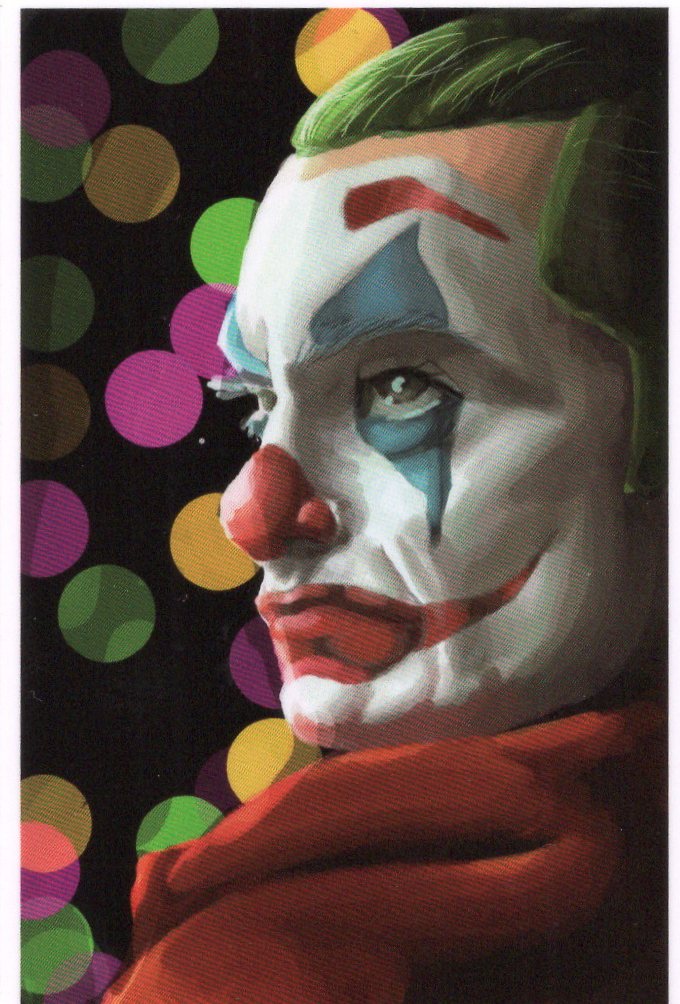 Joker Painting Sticker